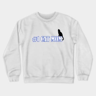 Best Cat Mom Crewneck Sweatshirt